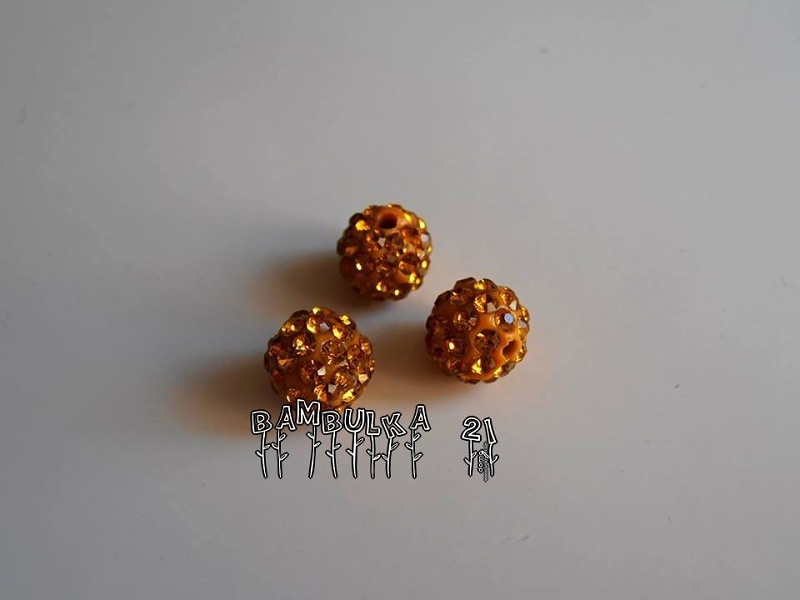 Disco Ball kuličky 10mm zlaté