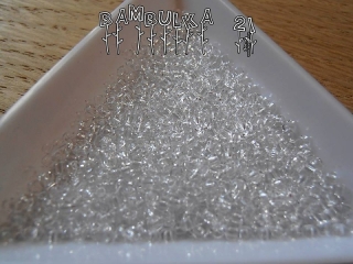 TOHO round 15/0 Transparent Crystal : 5g